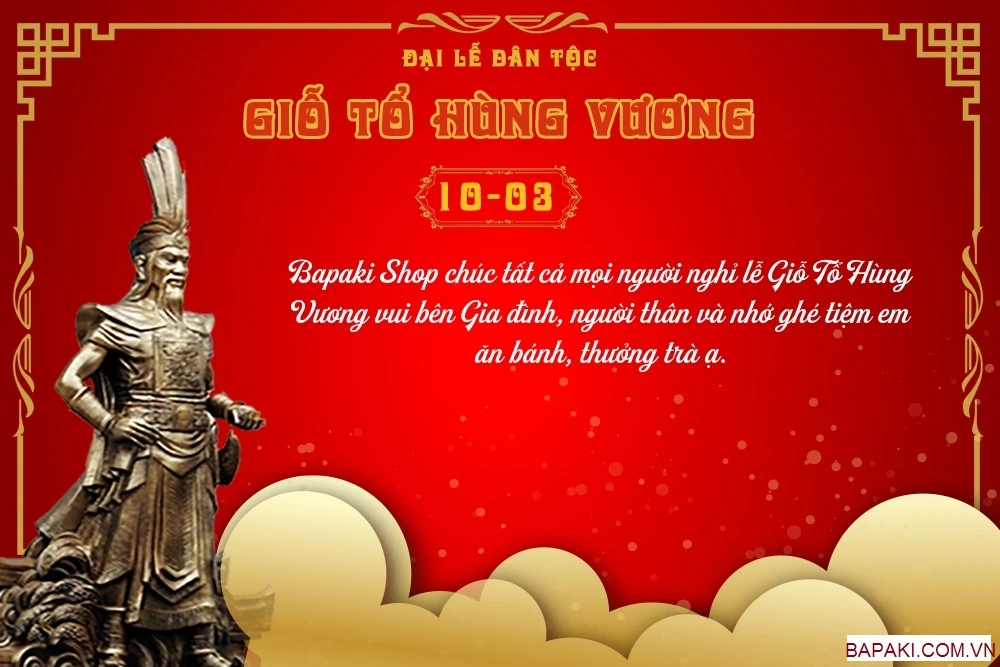 Giỗ Tổ Hùng Vương, mùng 10 tháng 3 âm lịch