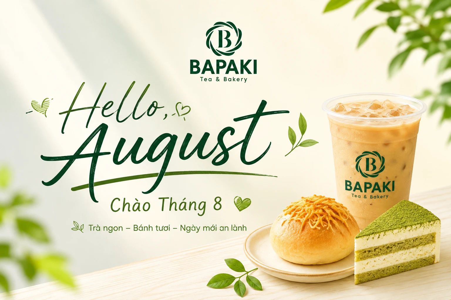 Tháng 8 đã chính thức gõ cửa