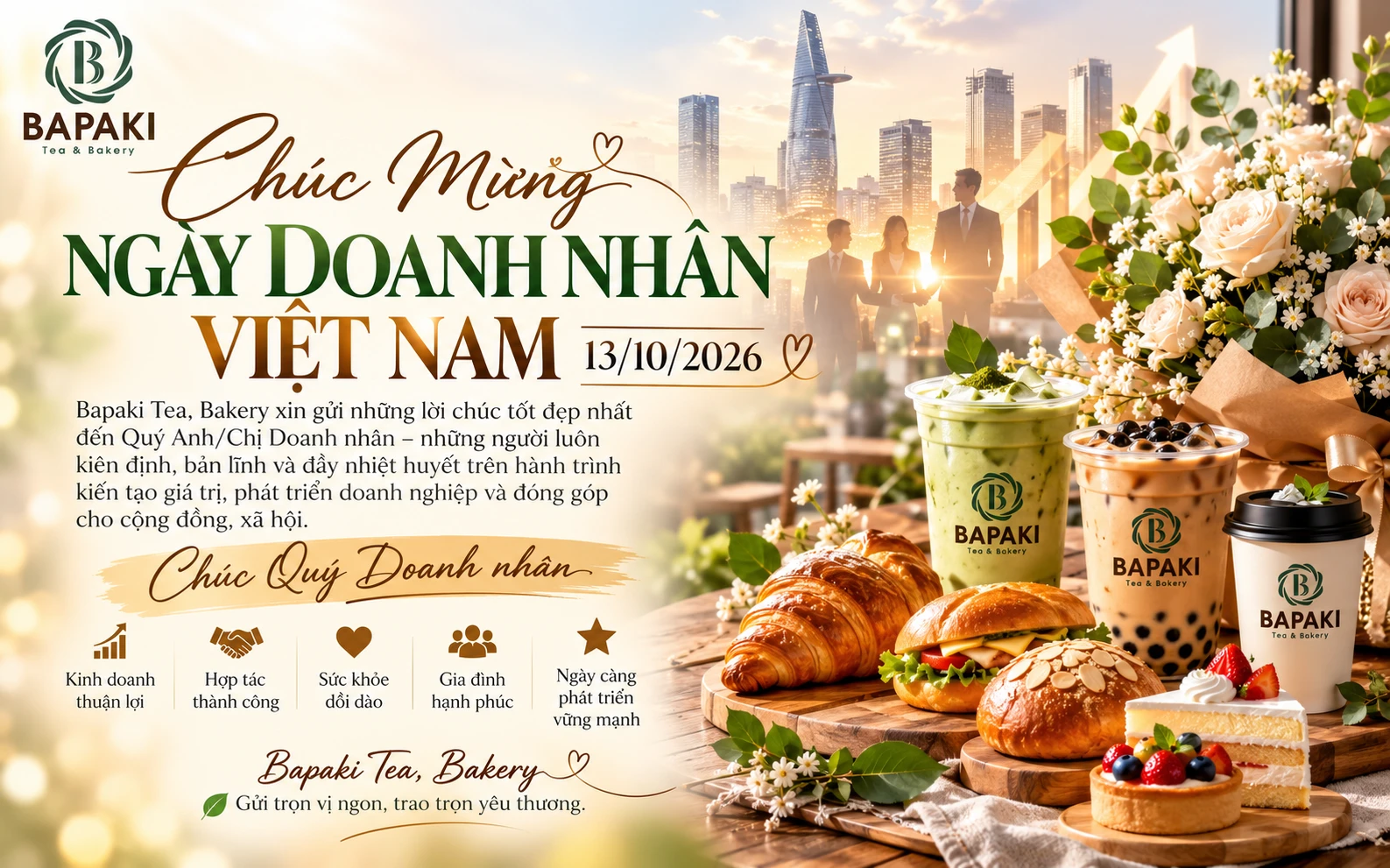 CHÚC MỪNG NGÀY DOANH NHÂN VIỆT NAM 13/10
